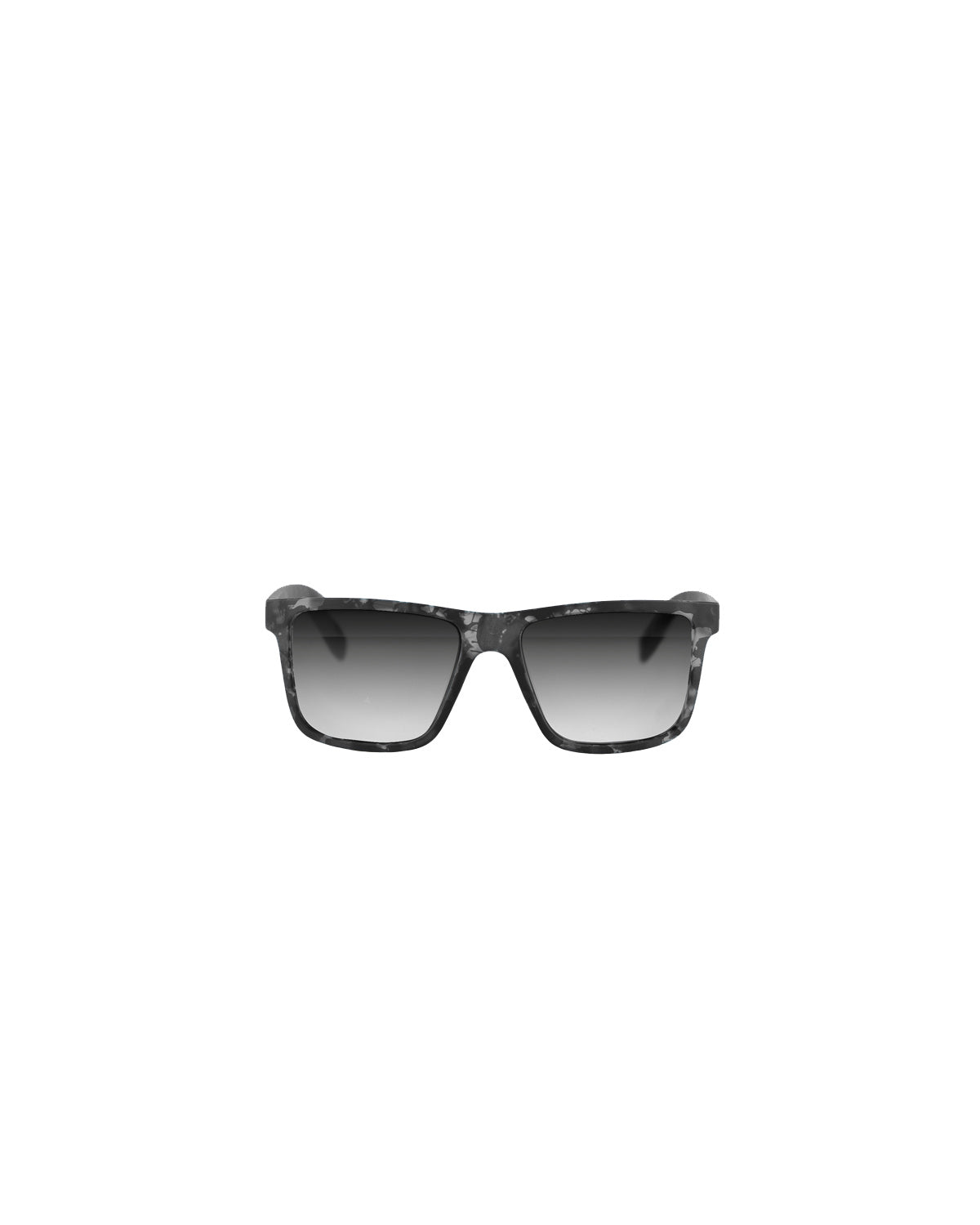 Marbled Charcoal Effect Sunglasses With Shaded Lens