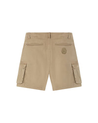 Bermuda cargo iconic con logo ricamato sul retro uomo - Scorpion Bay