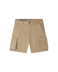 Bermuda cargo iconic con logo ricamato sul retro uomo - Scorpion Bay