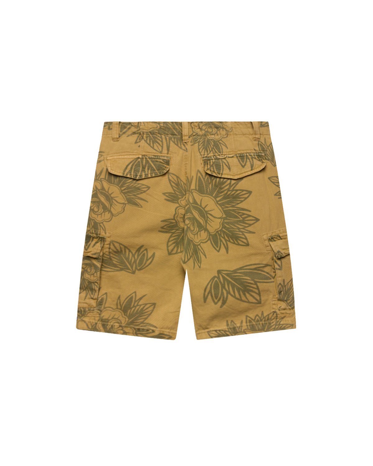 Bermuda cargo con stampa floreale uomo - Scorpion Bay