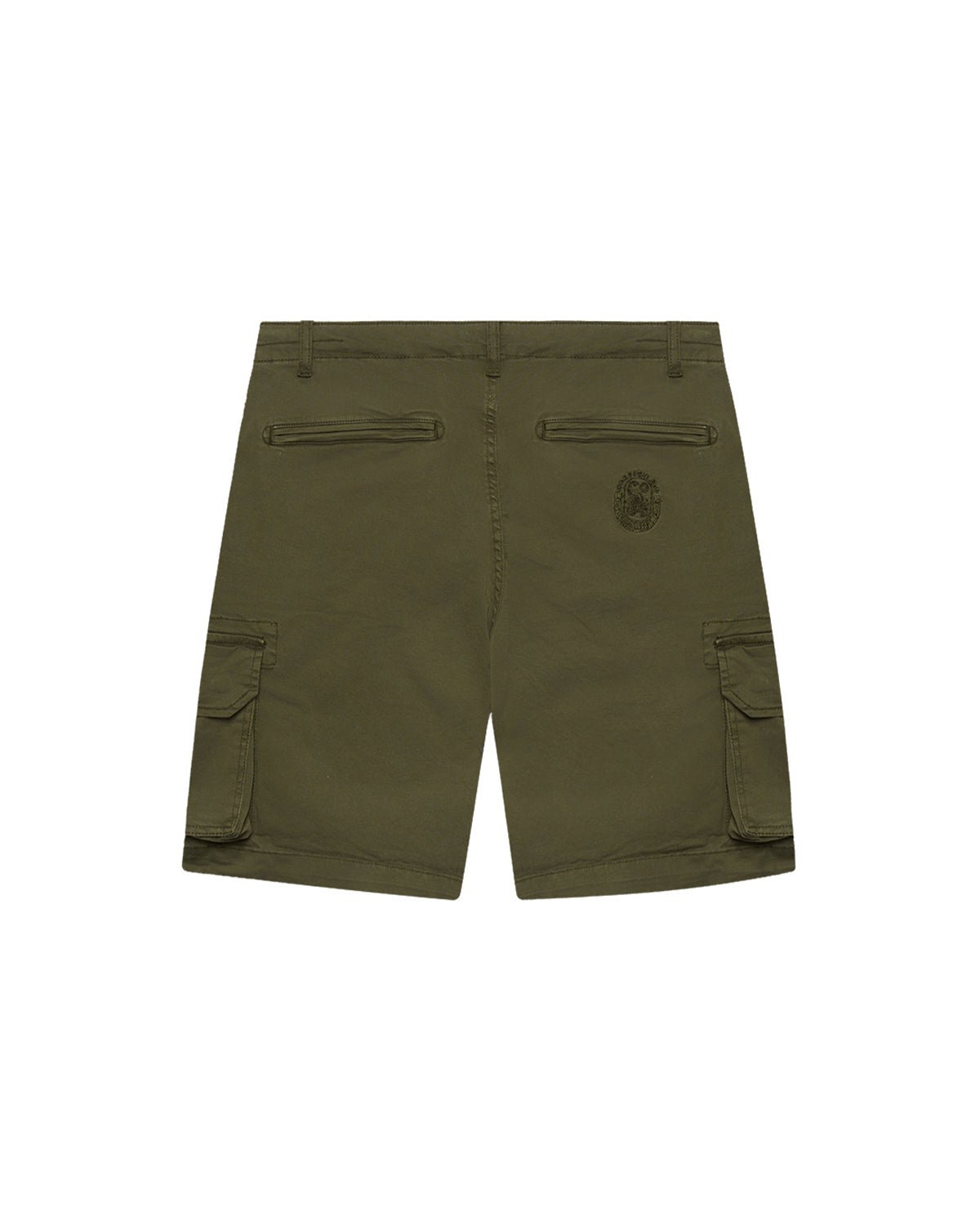 Bermuda cargo iconic con logo ricamato sul retro uomo - Scorpion Bay
