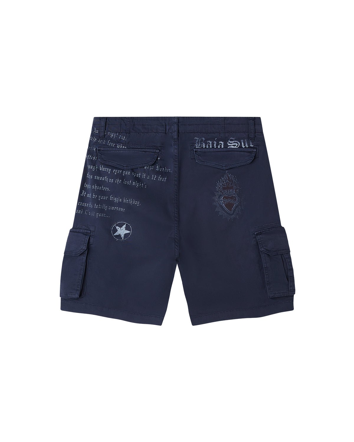 Bermuda cargo multitasca "Tattoo All Over" uomo - Scorpion Bay