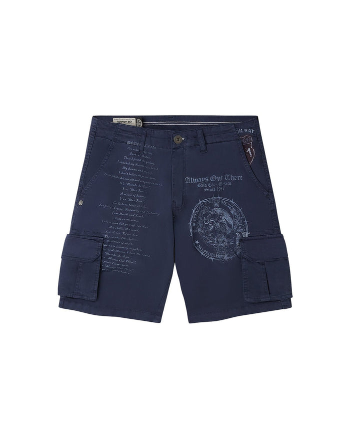 Bermuda cargo multitasca "Tattoo All Over" uomo - Scorpion Bay