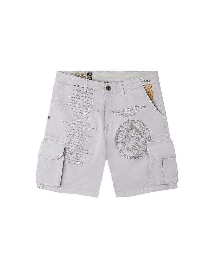 Bermuda cargo multitasca "Tattoo All Over" uomo - Scorpion Bay