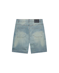 Bermuda in denim con rotture uomo - Scorpion Bay