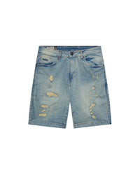 Bermuda in denim con rotture uomo - Scorpion Bay