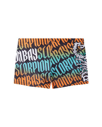 Boxer mare stampato all over "Gothic lettering" bambino - Scorpion Bay