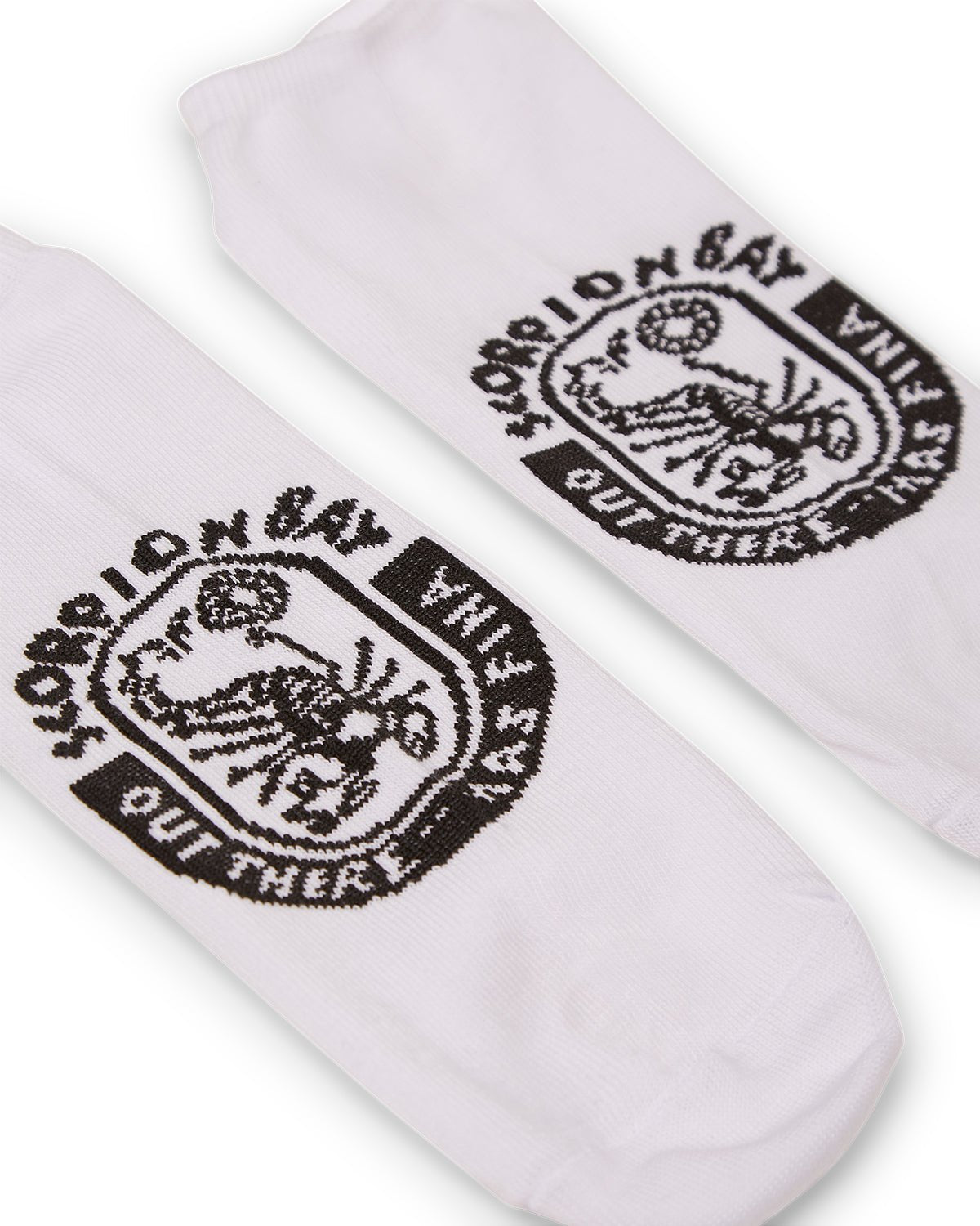 Tripack calze fantasmini logo jacquard - Scorpion Bay