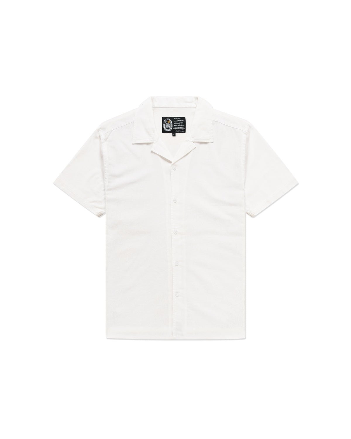 Camicia hawaiiana a maniche corte stampata all over "Chrysanthemum" uomo - Scorpion Bay