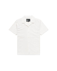 Camicia hawaiiana a maniche corte stampata all over "Chrysanthemum" uomo - Scorpion Bay