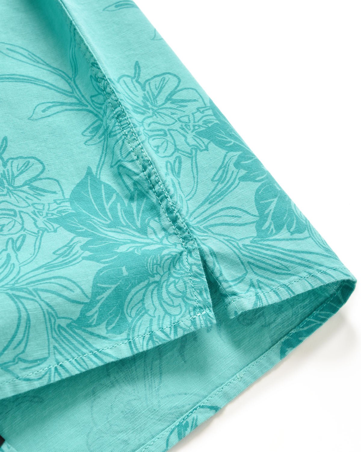 Camicia hawaiiana a maniche corte stampata all over "Chrysanthemum" uomo - Scorpion Bay