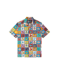 Camicia stampata a maniche corte "Digital Surfer" uomo - Scorpion Bay