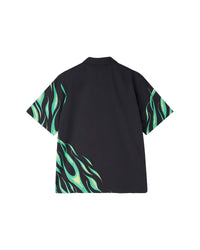 Camicia over stampata "Dead Flames" uomo - Scorpion Bay