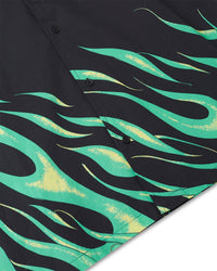 Camicia over stampata "Dead Flames" uomo - Scorpion Bay
