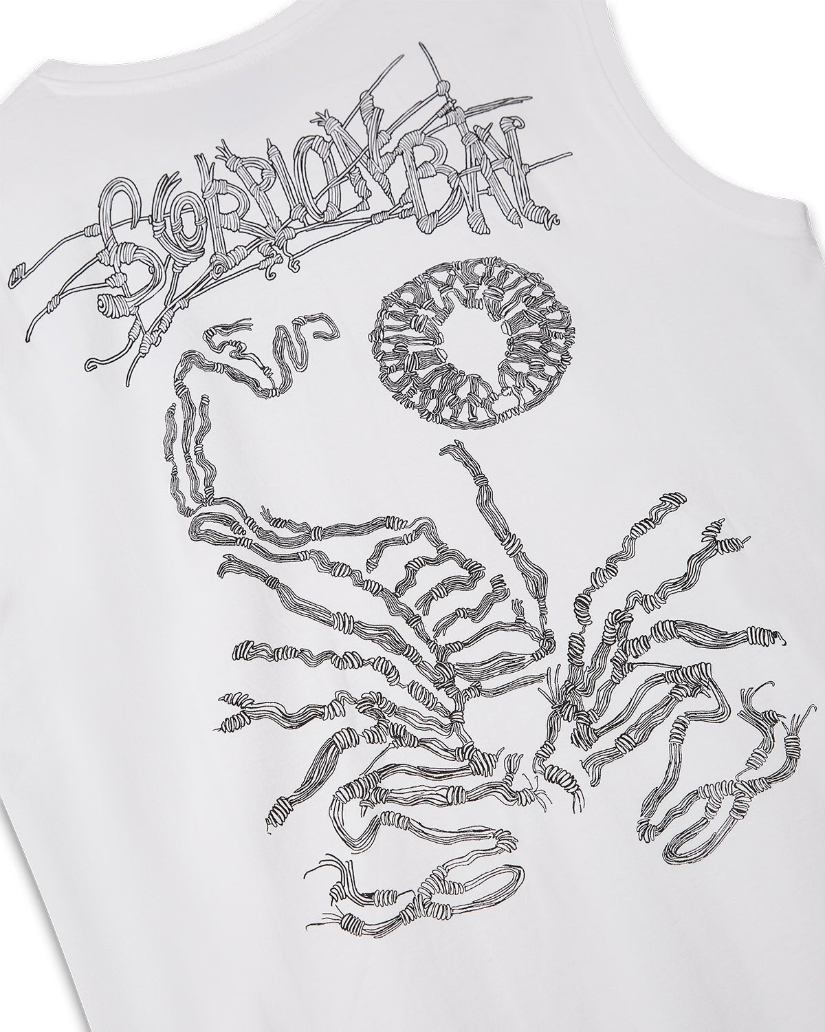 T-shirt smanicata stampata "Wired Scorpion" uomo - Scorpion Bay