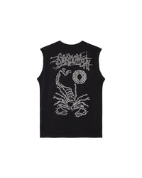 T-shirt smanicata stampata "Wired Scorpion" uomo - Scorpion Bay