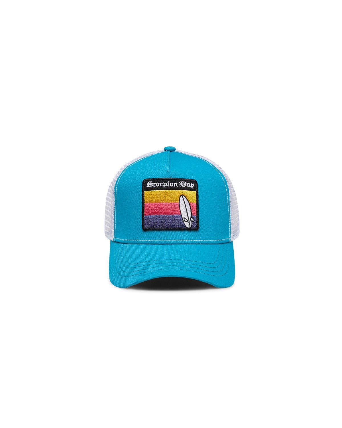 Uller Cappello Trucker Unisex Bianco Orbitale | Visiera Curva E Chiusura Regolabile | Berretto Surf Griglia
