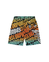 Costume jam con stampa all over "Gothic lettering" bambino - Scorpion Bay