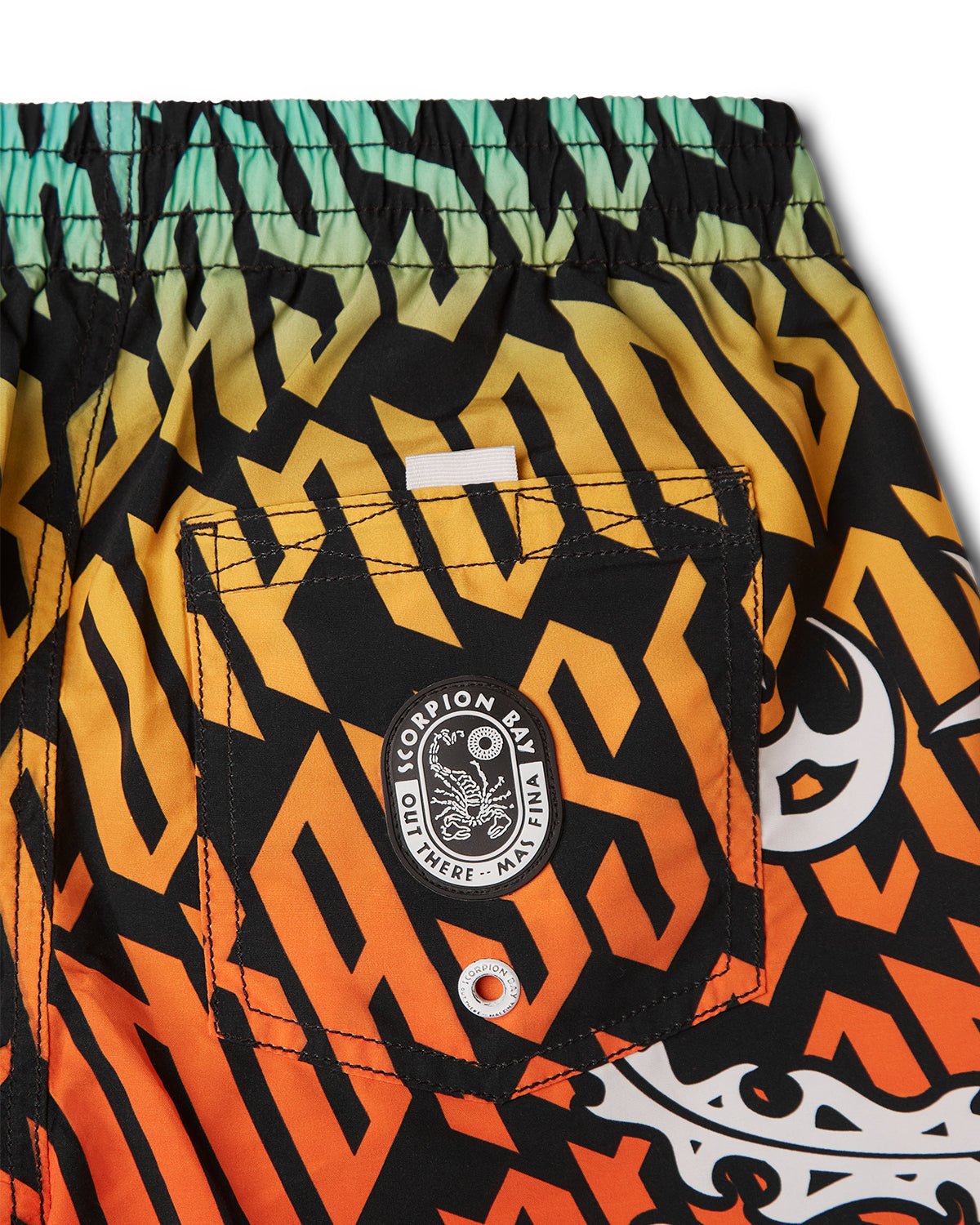 Costume jam con stampa all over "Gothic lettering" bambino - Scorpion Bay