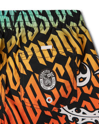 Costume jam con stampa all over "Gothic lettering" bambino - Scorpion Bay