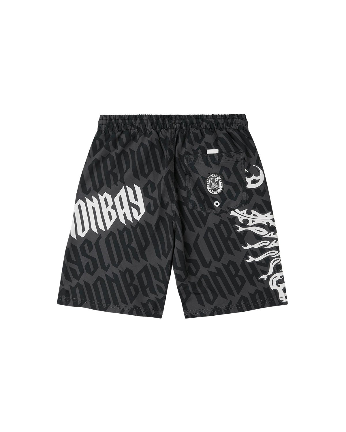 Costume jam con stampa all over "Gothic lettering" bambino - Scorpion Bay