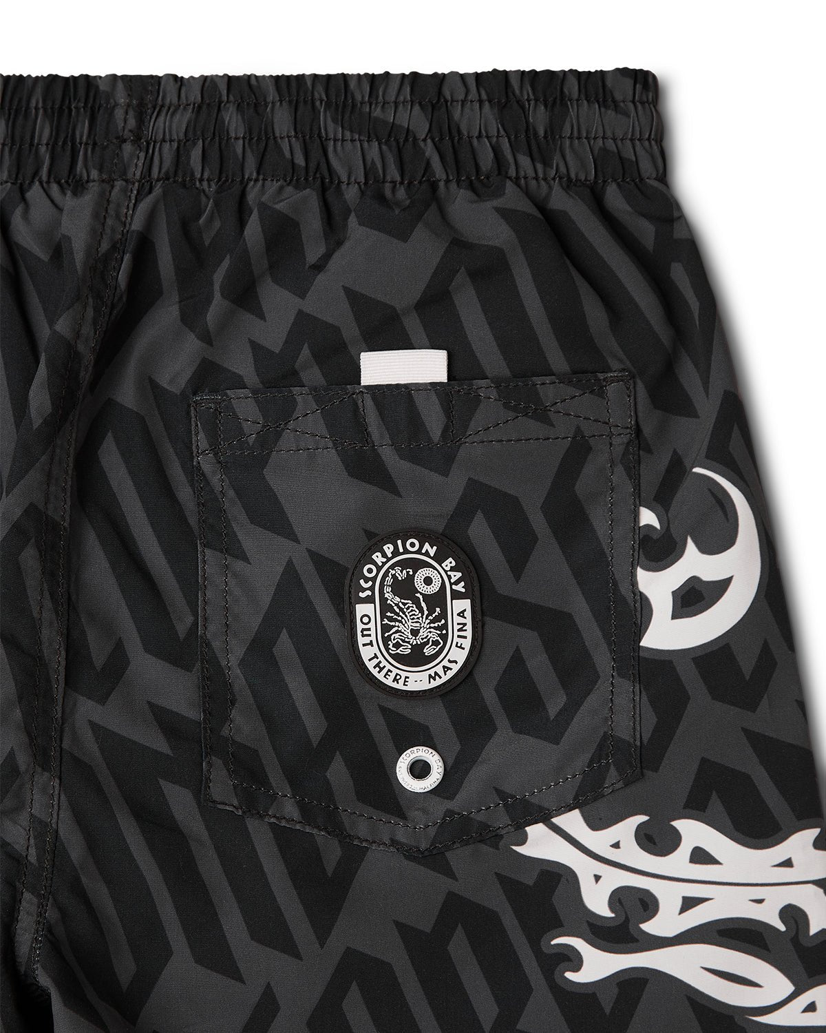 Costume jam con stampa all over "Gothic lettering" bambino - Scorpion Bay