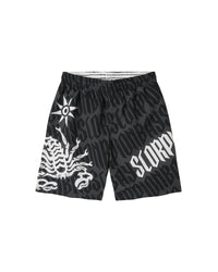 Costume jam con stampa all over "Gothic lettering" bambino - Scorpion Bay