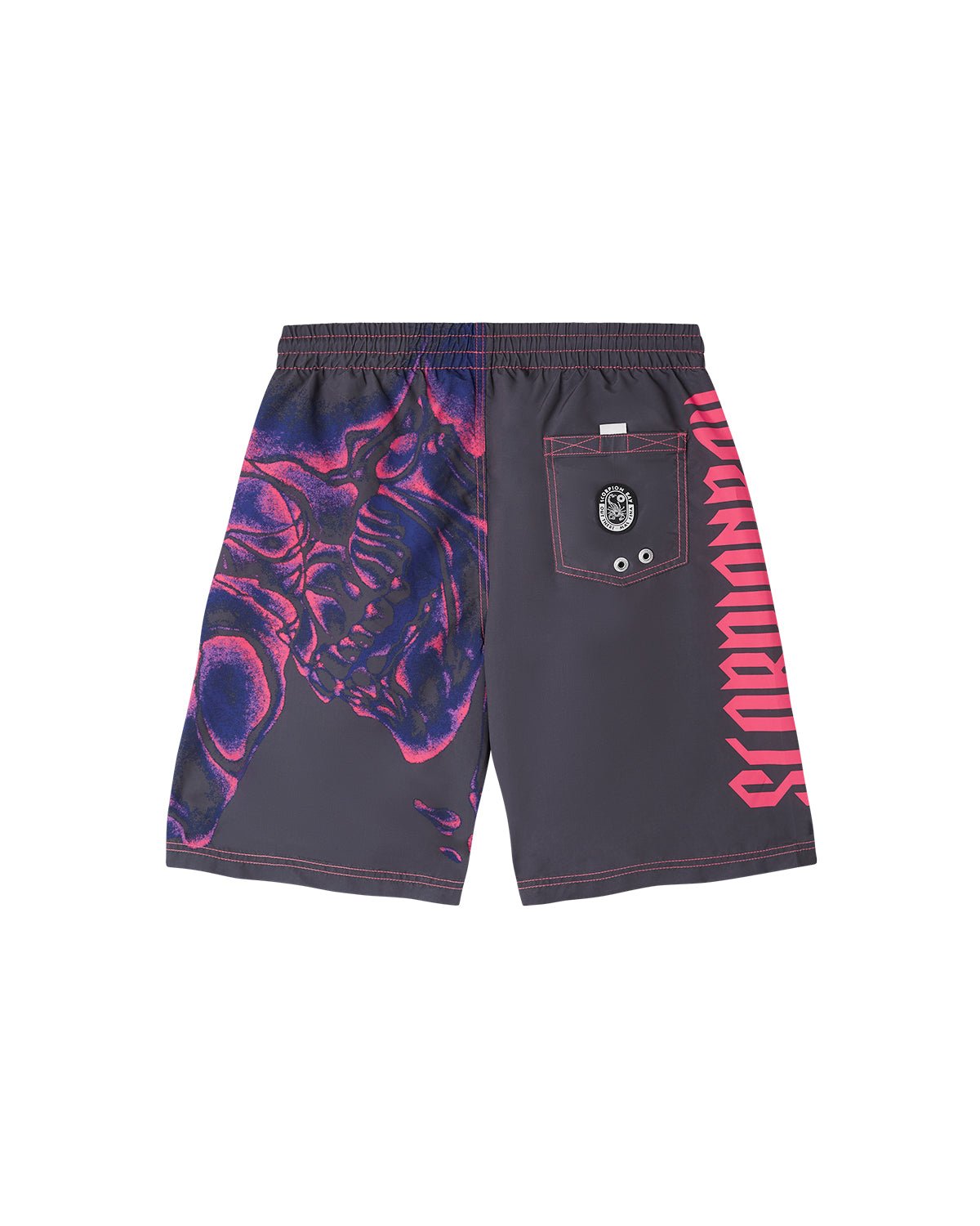 Costume jam con stampa "Gothic lettering" uomo - Scorpion Bay