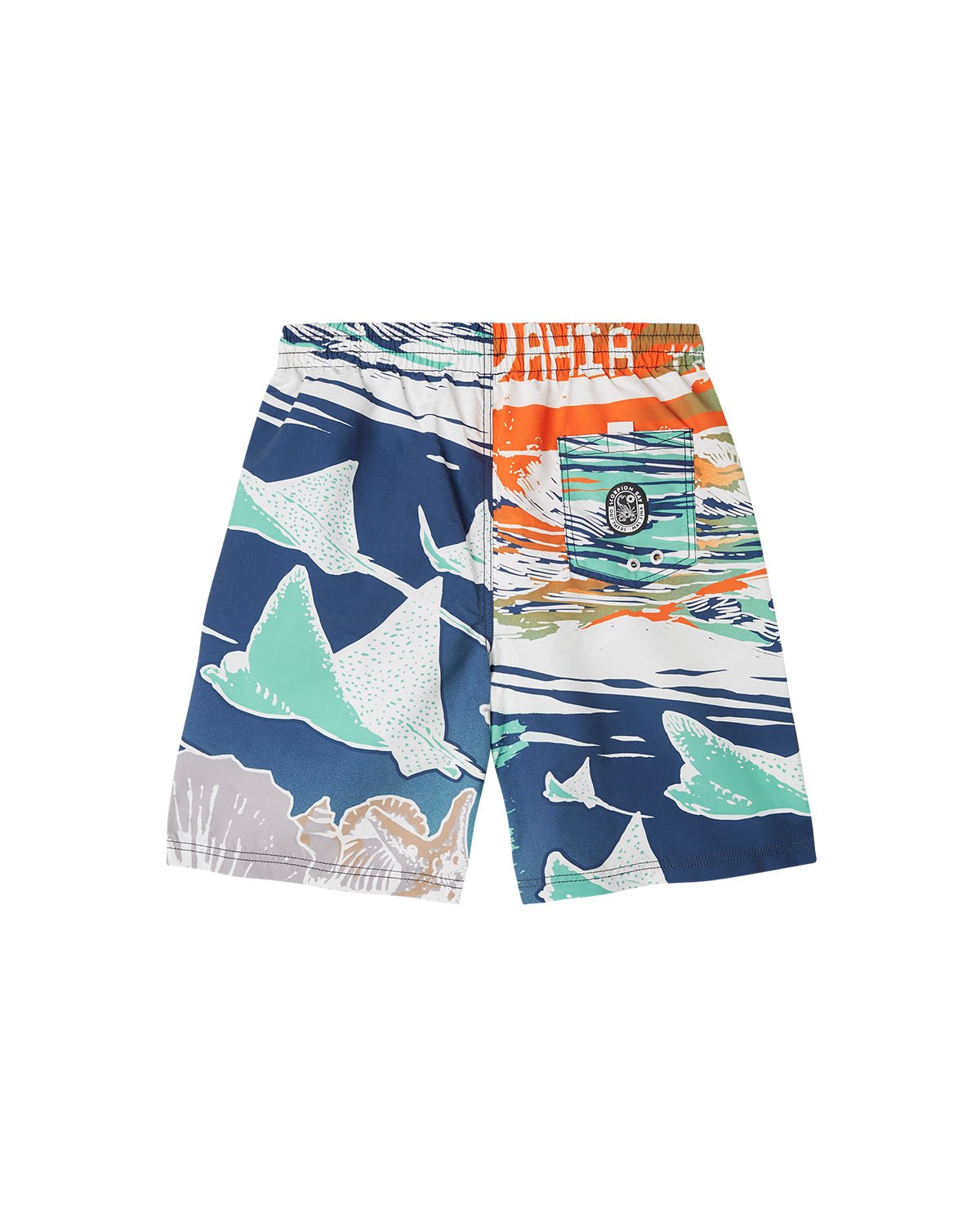 Costume jam con stampa all over "Baja Tour: Bahia" uomo - Scorpion Bay