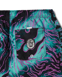Costume volley stampato all over "Firing Swirl" uomo - Scorpion Bay