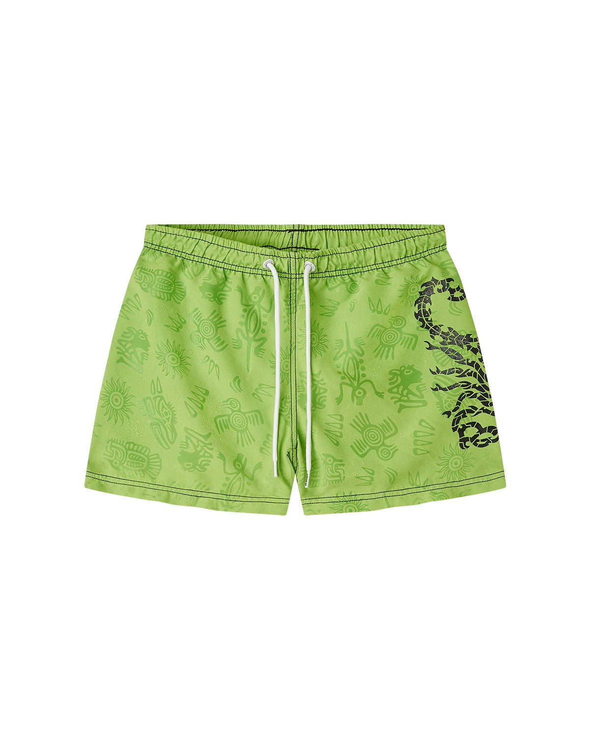 Costume volley con stampa water sensitive "Aztec Symbols" bambino - Scorpion Bay