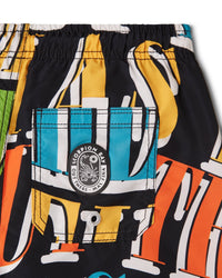 Costume volley stampato all over "Waves" bambino - Scorpion Bay