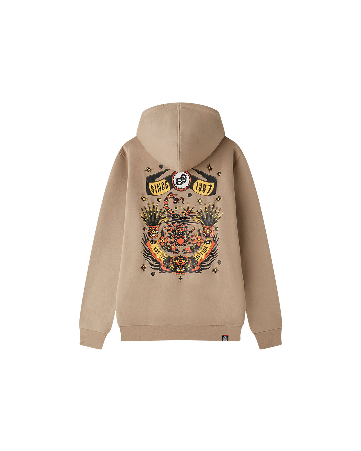 Scorpion Bay Felpa Color Crema Uomo Scorpion Bay Pullover Chiuso