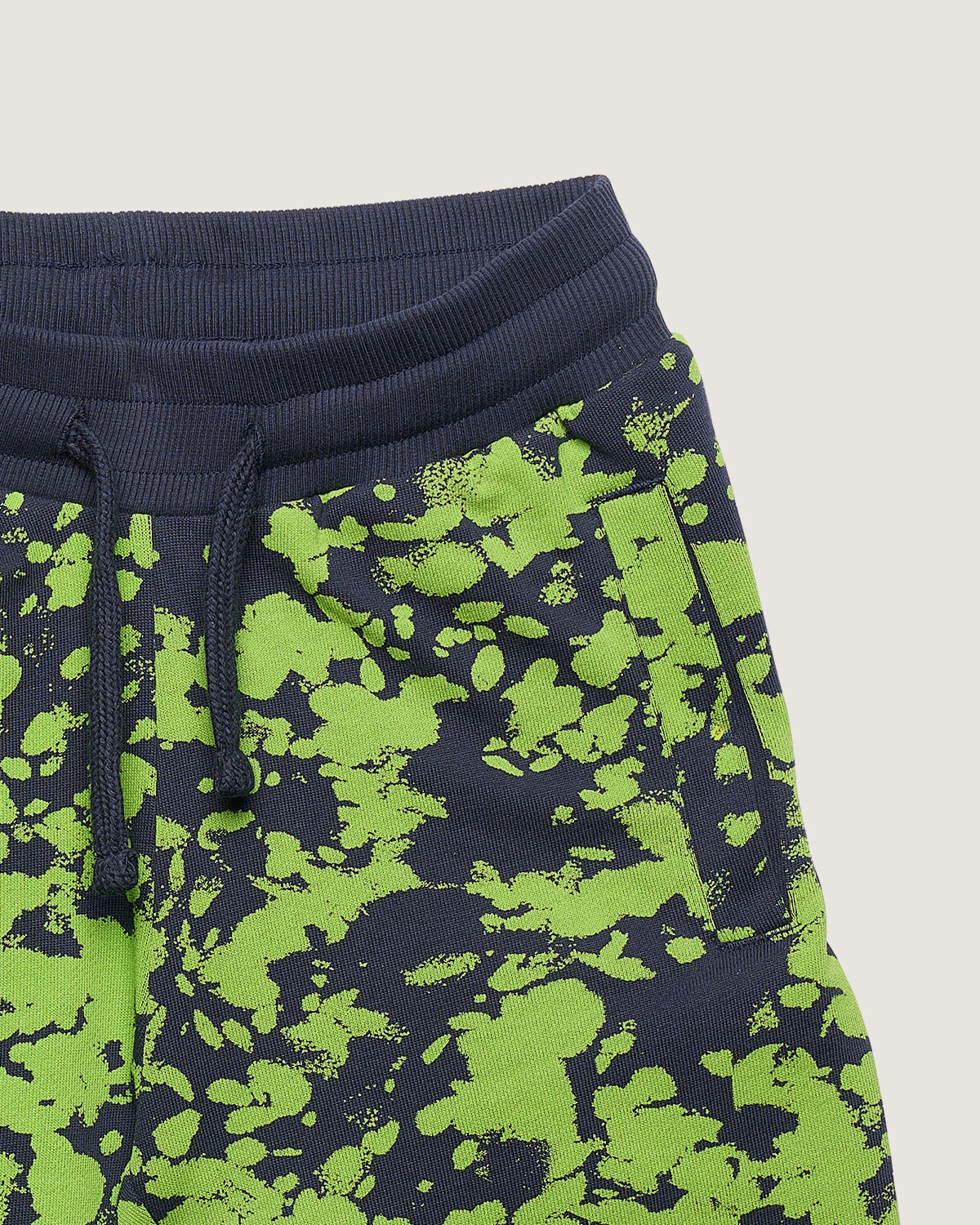 Bambino | Bermuda In Felpa "Scorpion Spray" Color Blu