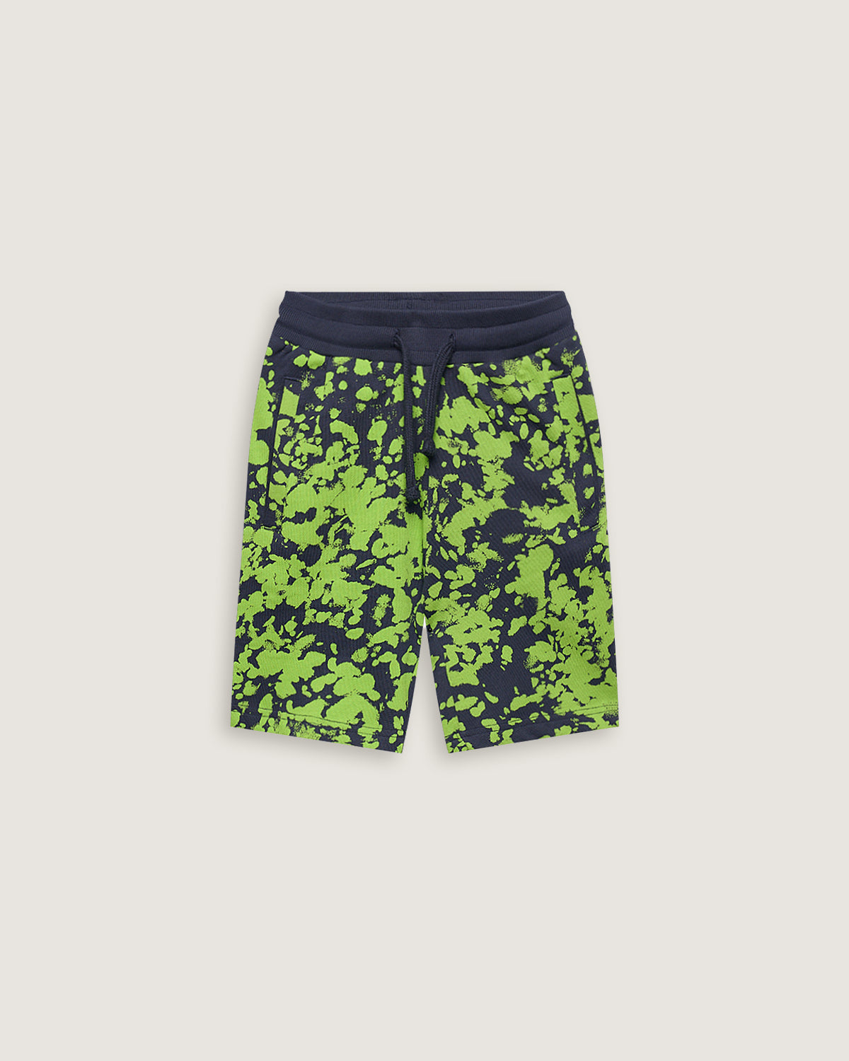 Bambino | Bermuda In Felpa "Scorpion Spray" Color Blu
