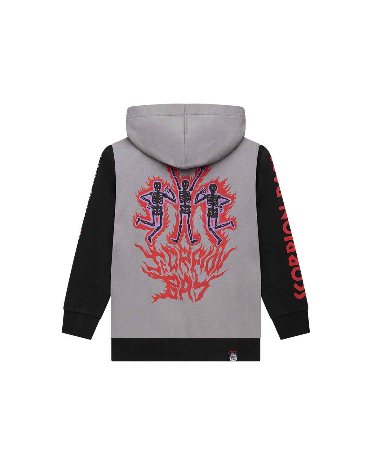 Bambino | Felpa Con Cappuccio E Zip "Dancing Deaths" - Scorpion Bay
