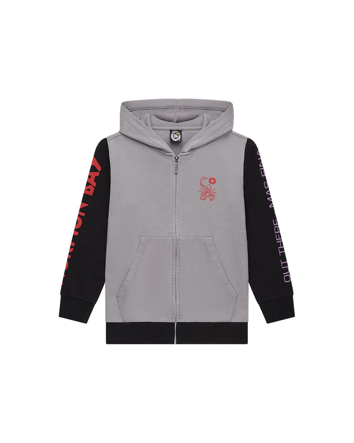Bambino | Felpa Con Cappuccio E Zip "Dancing Deaths" - Scorpion Bay
