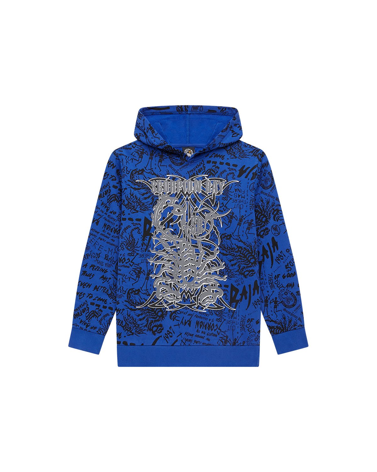 Bambino | Felpa Con Cappuccio "Tribal Bay Texture" - Scorpion Bay