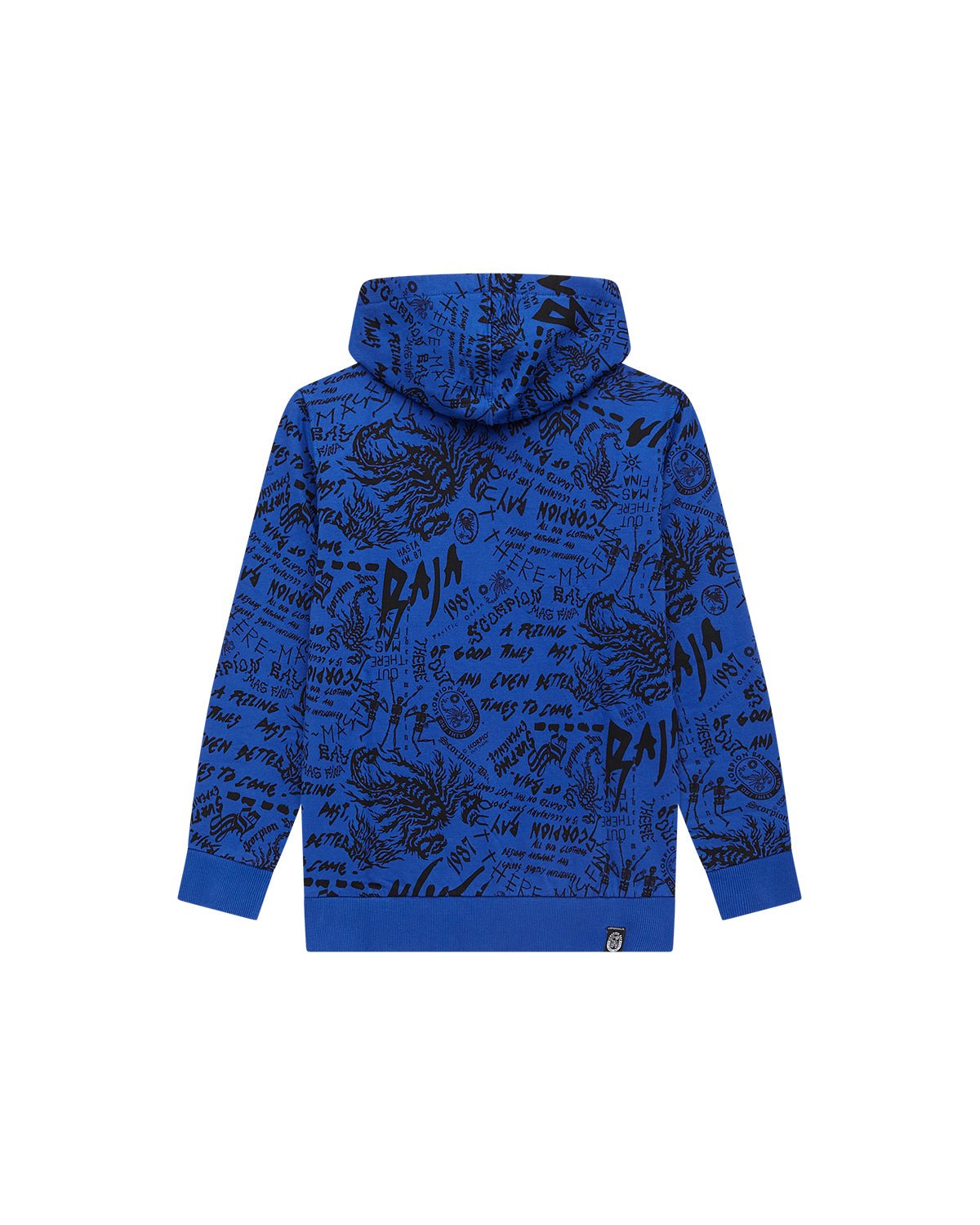 Bambino | Felpa Con Cappuccio "Tribal Bay Texture" - Scorpion Bay