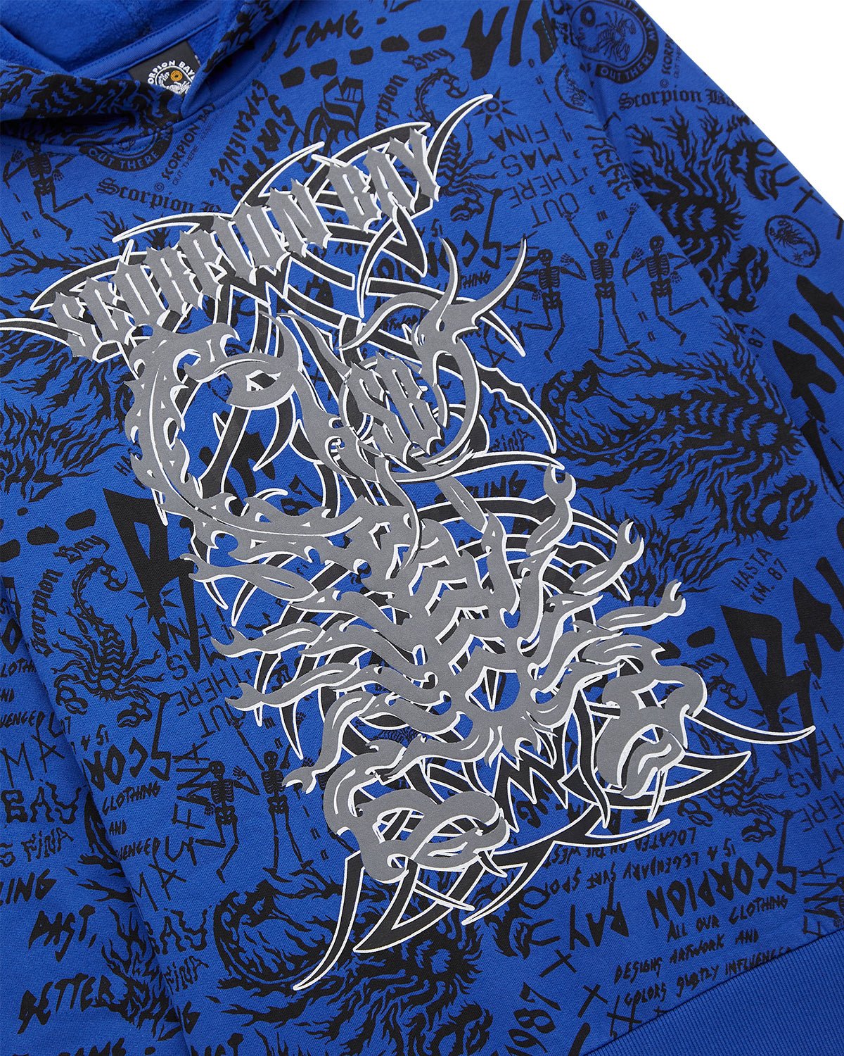 Bambino | Felpa Con Cappuccio "Tribal Bay Texture" - Scorpion Bay