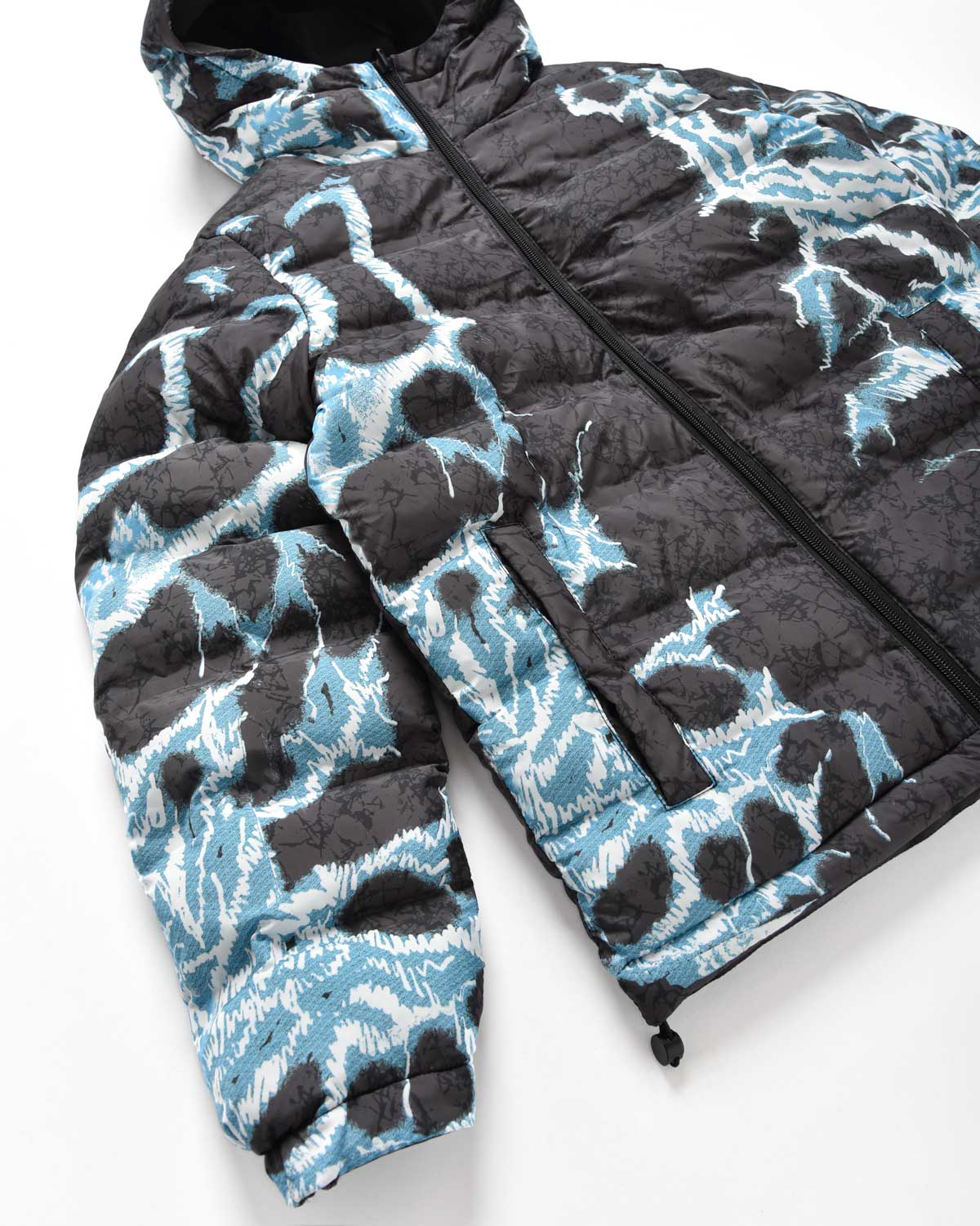 Kid | Reversible Jacket With All-Over "High Voltage" Print
