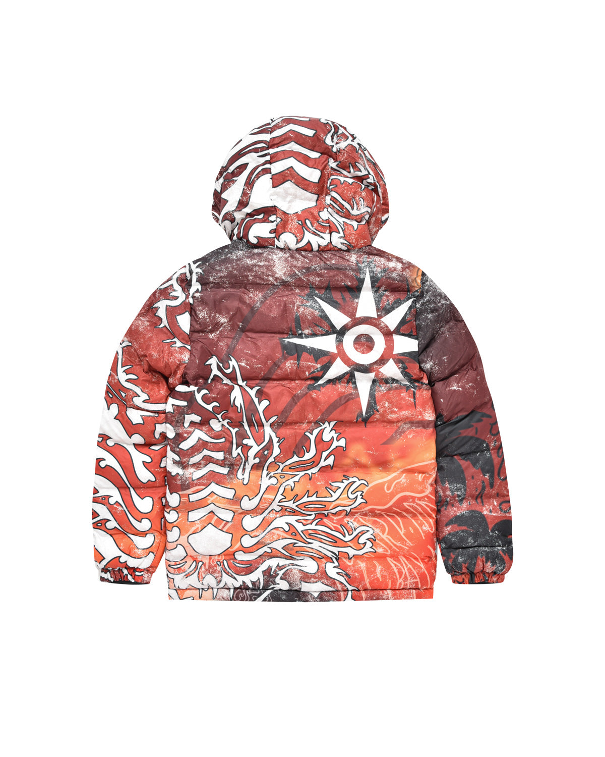 Kid | Reversible Jacket With All-Over “Bay-Bot Surfwave” Print