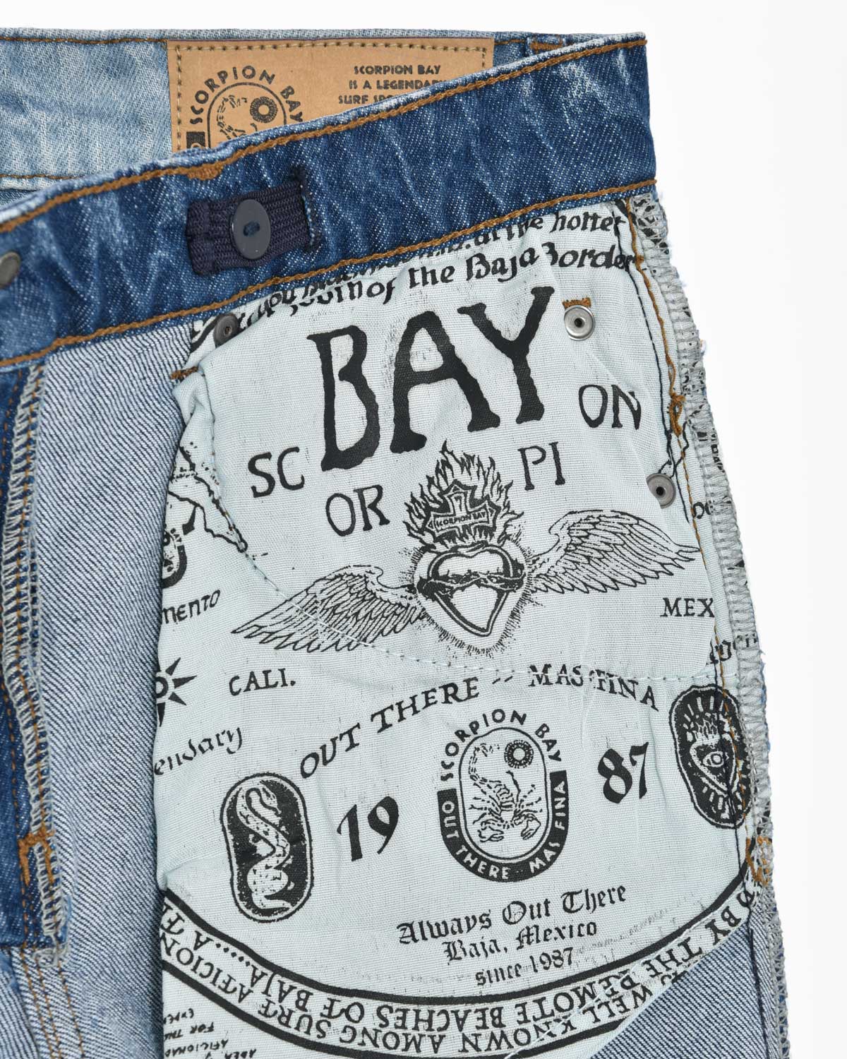 Bambino | Jeans Chiaro Con Stampa