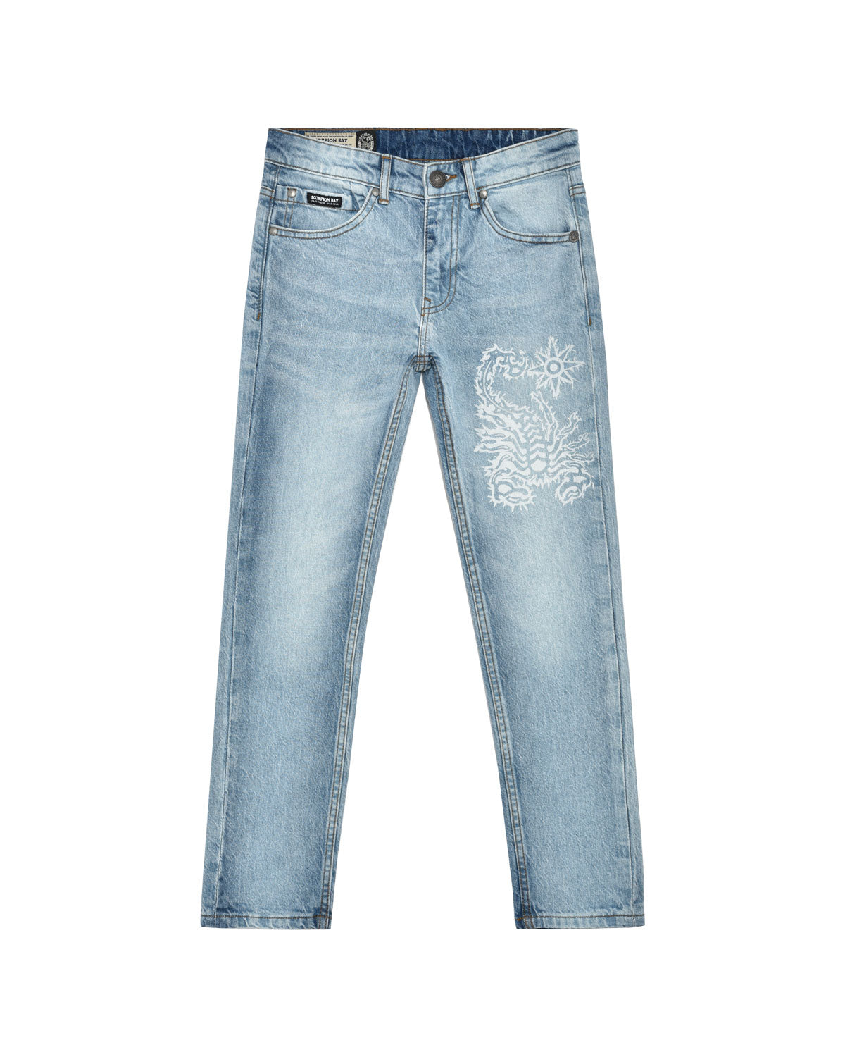 Kid | Light Jeans With Print