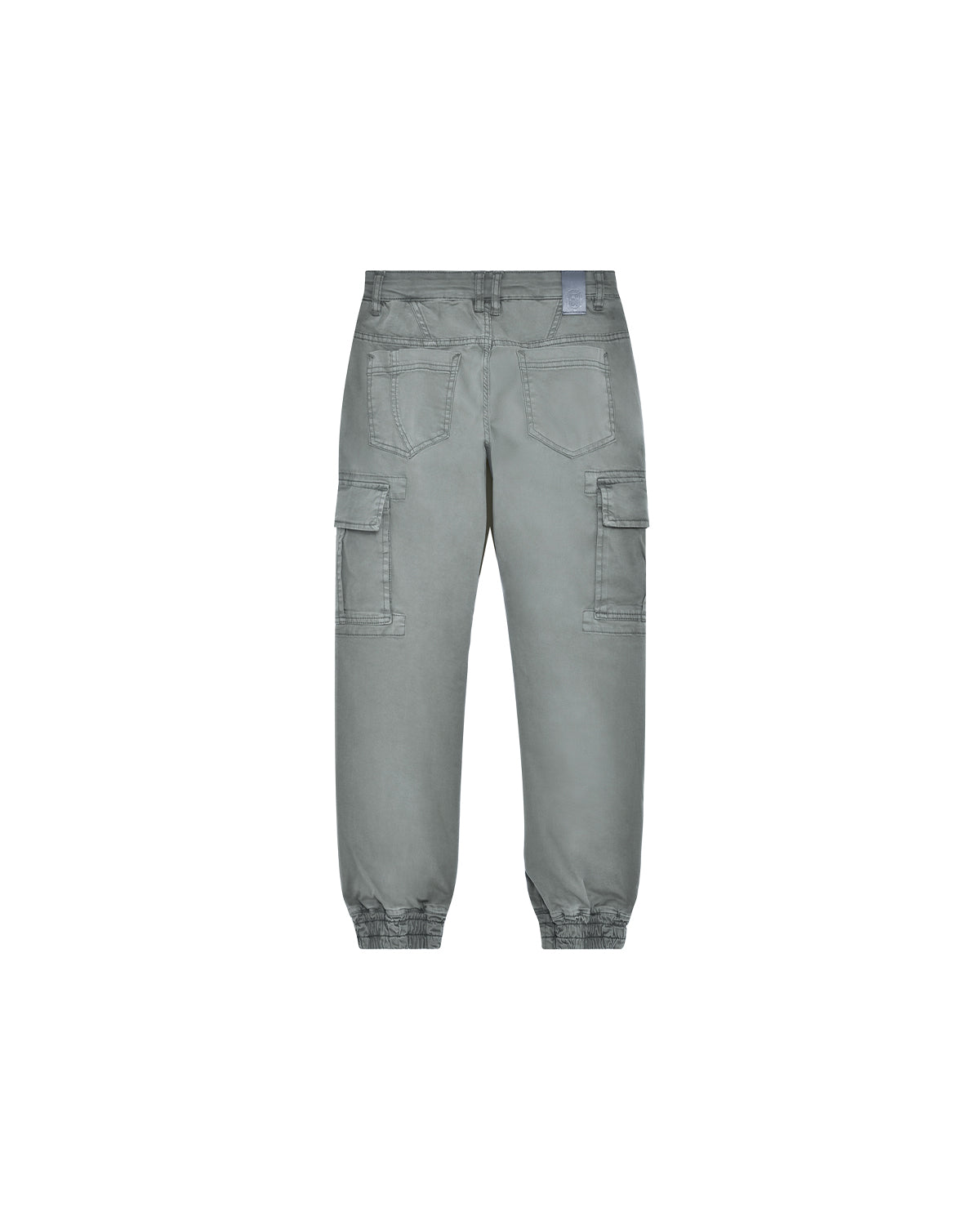 Bambino | Pantaloni Cargo Elasticati Color Antracite