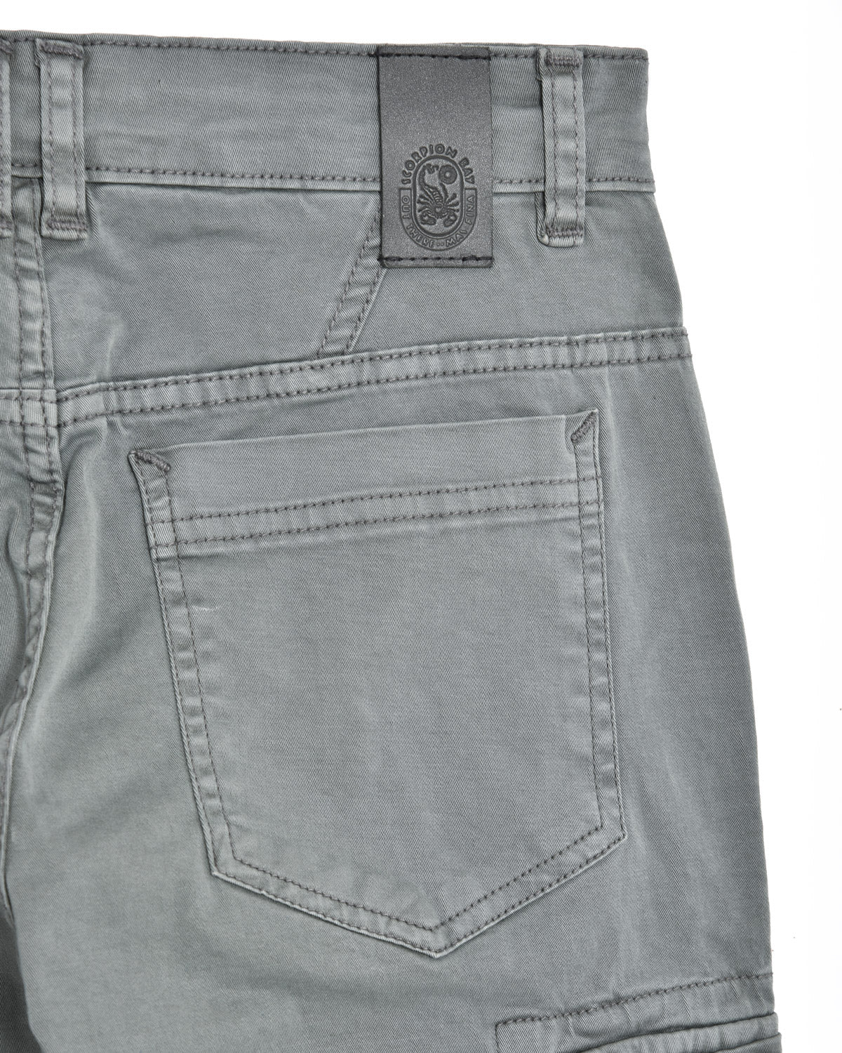 Kid | Iconic Grey Cargo Trousers