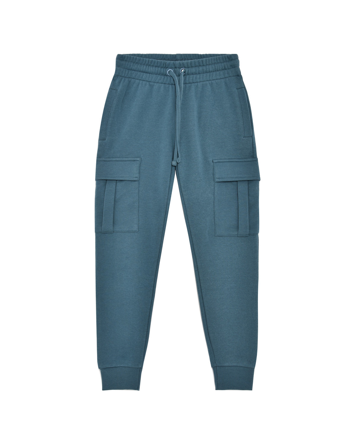 Bambino | Jogger Cargo Essential Color Petrolio
