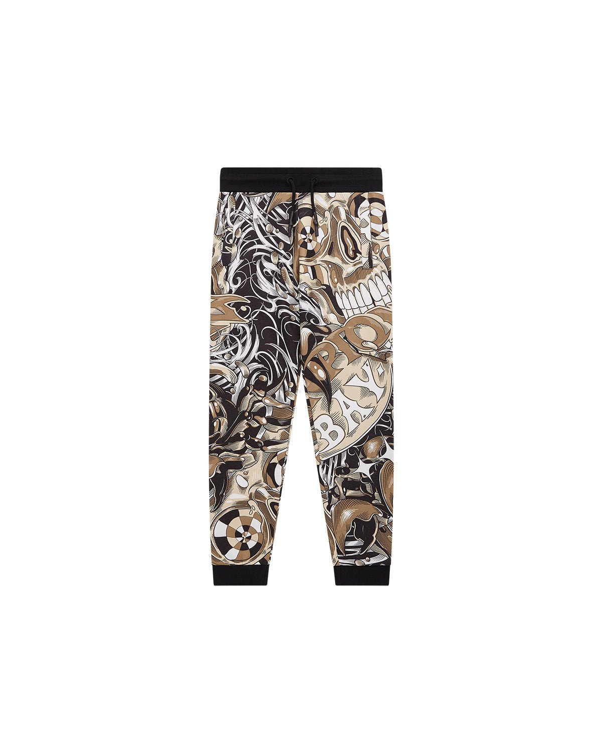 Bambino | Jogger Con Stampa All - Over "Liquid Skull" - Scorpion Bay