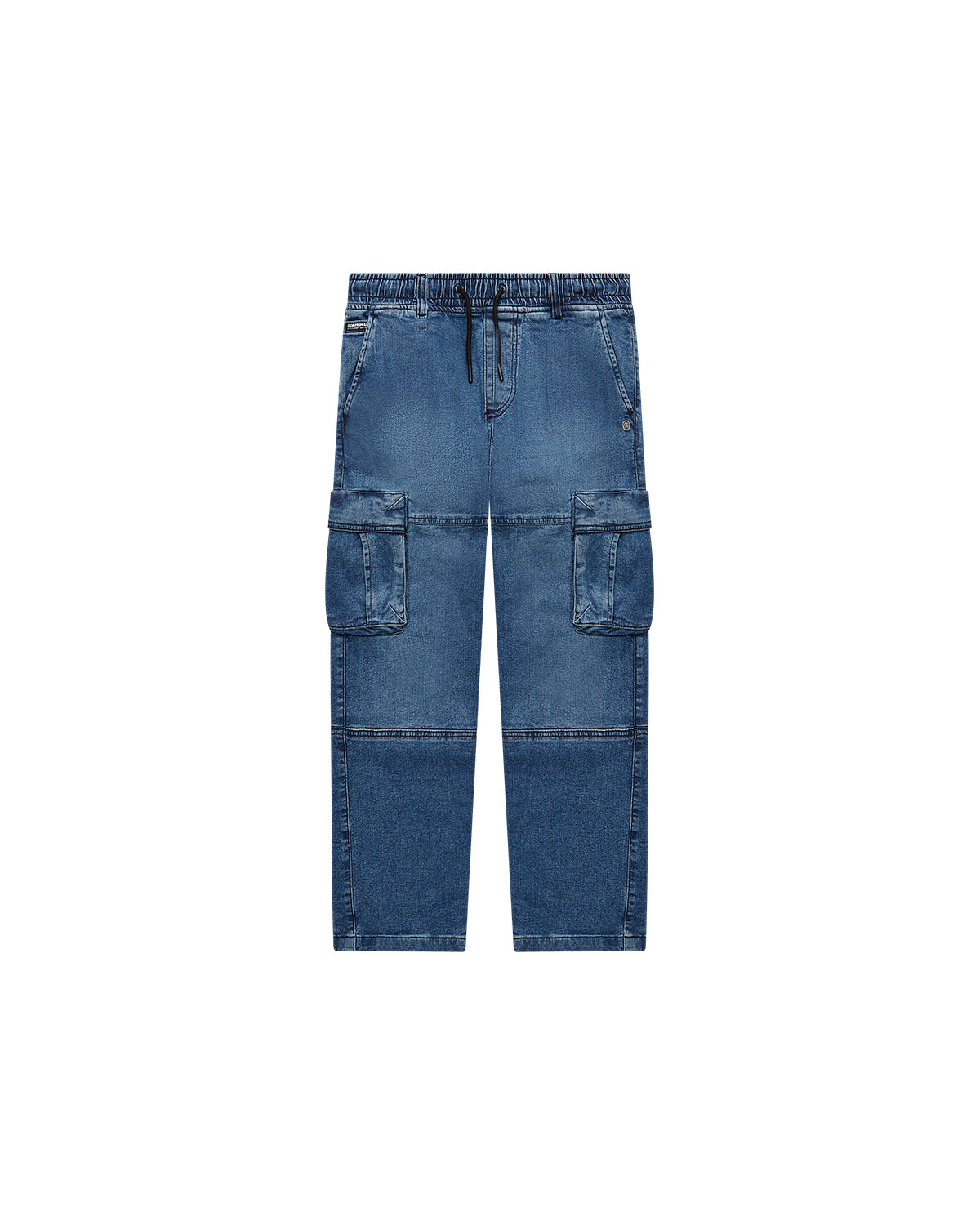 Kid | Denim Cargo Jogger