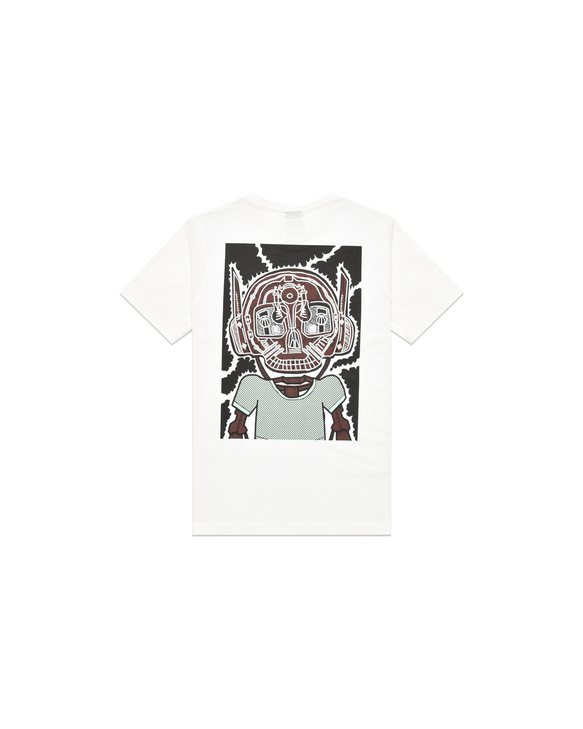 Kid | White T-Shirt In 100% Cotton With "Electrified" Print